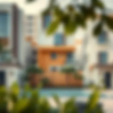 Representation of Dubai's diverse rental properties.