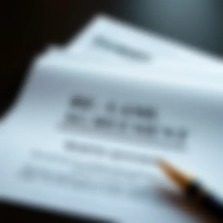 Legal documents symbolizing rental agreements.