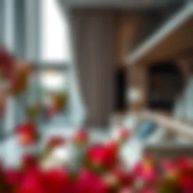 Interior Design that Speaks Luxury Luxurious interiors of a model apartment in Mudon