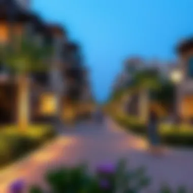 Vibrant Community Lifestyle in Yas Water Edge Vibrant community lifestyle depicted in Yas Water Edge