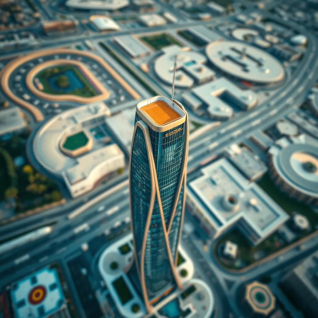 The Single Business Tower on Sheikh Zayed Road